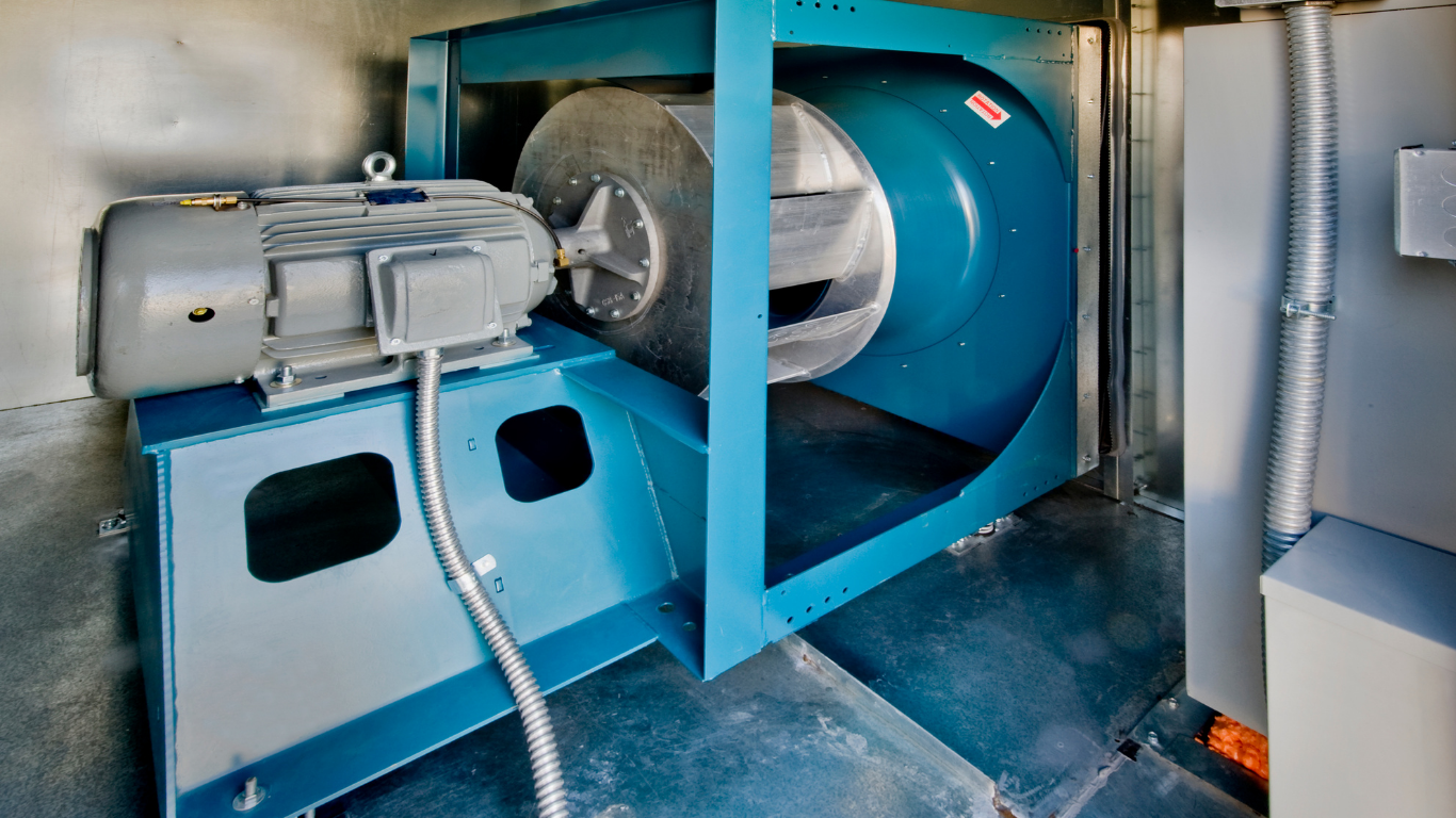 Motor for an industrial HVAC Unit